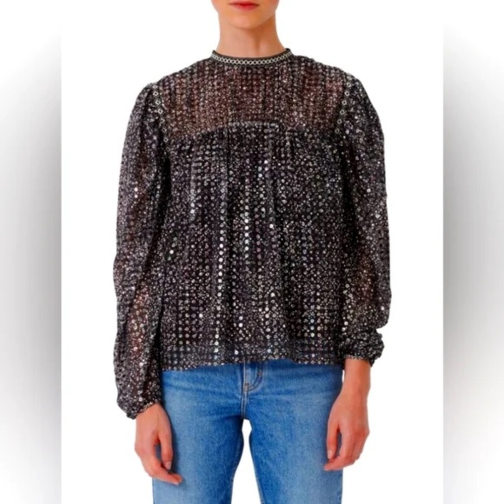 Maje Sequence Top